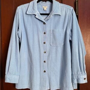 L.L. Bean Light Blue Button Down Shirt
